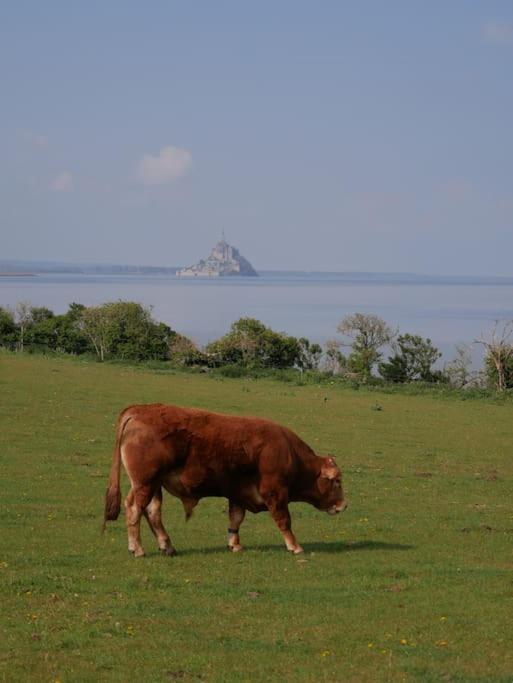 Lolif Gite La Mer, A La Campagne En Normandie, Proche Du Mont St Michel מראה חיצוני תמונה